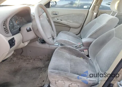 2000 Nissan Sentra Base z USA, uszkodzony, nr VIN 3N1CB51D6YL345881